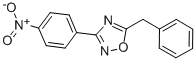 5-Benzyl-3-(4-nitrophenyl)-1,2,4-oxadiazole Structure,431908-57-5Structure