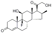 1,2-Dihydro desoxymetasone Structure,432-54-2Structure