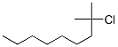 2-Chloro-2-methylnonane Structure,4325-50-2Structure