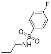 N-propyl-4-fluorobenzenesulfonamide Structure,433-05-6Structure