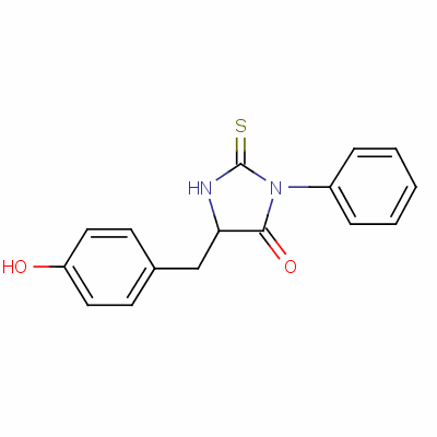 Phenylthiohydantoin-tyrosine Structure,4332-95-0Structure