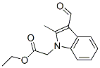 Ethyl (3-formyl-2-methyl-1H-indol-1-yl)acetate Structure,433307-59-6Structure