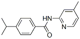 Benzamide, 4-(1-methylethyl)-n-(4-methyl-2-pyridinyl)-(9ci) Structure,433316-03-1Structure