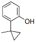 Phenol, 2-(1-methylcyclopropyl)-(9ci) Structure,433684-77-6Structure