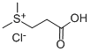 (2-Carboxyethyl)dimethylsulfonium chloride Structure,4337-33-1Structure