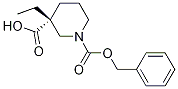 (R)-piperidine-1,3-dicarboxylic acid 1-benzyl ester 3-ethyl ester Structure,435275-85-7Structure