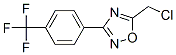 5-chloromethyl-3-(4-trifluoromethyl-phenyl)-[1,2,4]oxadiazole Structure,435303-34-7Structure