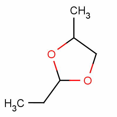 2-Ethyl-4-methyl-1,3-dioxolane Structure,4359-46-0Structure