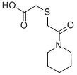 (2-Oxo-2-piperidin-1-yl-ethylsulfanyl)-acetic acid Structure,436087-13-7Structure