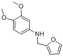 (3,4-Dimethoxy-phenyl)-furan-2-ylmethyl-amine Structure,436088-80-1Structure