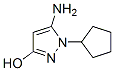 5-Amino-1-cyclopentyl-1H-pyrazol-3-ol Structure,436088-87-8Structure