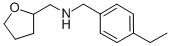 (4-Ethyl-benzyl)-(tetrahydro-furan-2-ylmethyl)-amine Structure,436096-83-2Structure