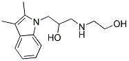 1-(2,3-Dimethyl-indol-1-yl)-3-(2-hydroxy-ethylamino)-propan-2-ol Structure,436099-60-4Structure