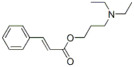 3-(Diethylamino)propylcinnamate Structure,4361-80-2Structure