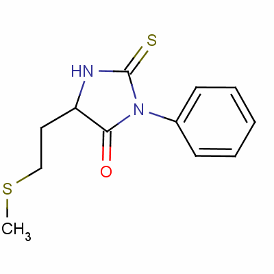 Phenylthiohydantoin-methionine Structure,4370-90-5Structure