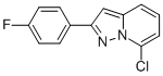 7-Chloro-2-(4-fluorophenyl)pyrazolo[1,5-a]pyridine Structure,437384-07-1Structure