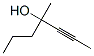 4-Methyl-2-heptyn-4-ol Structure,4376-16-3Structure