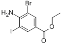 4-Amino-3-bromo-5-iodobenzoicacidethylester Structure,437707-51-2Structure