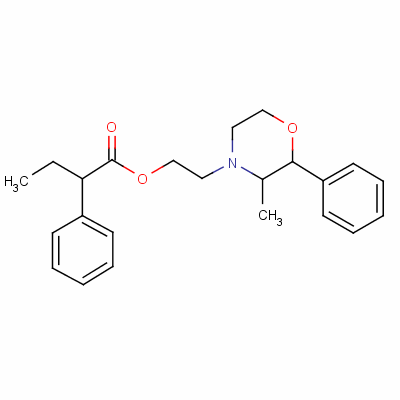 Fenbutrazate Structure,4378-36-3Structure