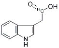 Indole-3-acetic acid-carboxy-14c Structure,4384-79-6Structure