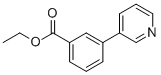 3-Pyridin-3-yl-benzoic acid ethyl ester Structure,4385-73-3Structure