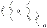 3-(2,6-Dimethylphenoxymethyl)-4-methoxybenzaldehyde Structure,438530-82-6Structure