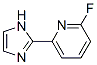 2-Fluoro-6-(1H-imidazol-2-yl)-pyridine Structure,438564-53-5Structure