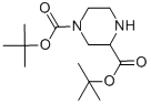 N-4-boc-2-piperazinecarboxylicacidtert-butylester Structure,438631-75-5Structure