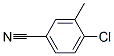 Benzonitrile, 4-chloro-3-methyl- Structure,4387-31-9Structure