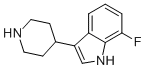 7-Fluoro-3-(4-piperidinyl)-1h-indole Structure,439082-27-6Structure