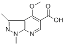 1,3-Dimethyl-4-methoxypyrazolo[3,4-b]pyridine-5-carboxylic acid Structure,439109-76-9Structure