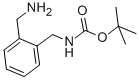 (2-Aminomethyl-benzyl)-carbamic acid tert-butyl ester Structure,439116-13-9Structure