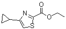 Ethyl 4-Cyclopropyl-1,3-thiazole-2-carboxylate Structure,439692-05-4Structure