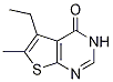 5-Ethyl-6-methyl-3h-thieno[2,3-d]pyrimidin-4-one Structure,439692-89-4Structure