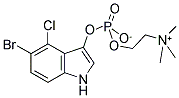 5-Bromo-4-chloro-3-indoxyl choline phosphate Structure,439809-43-5Structure