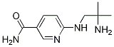 6-[(2-Amino-2-methylpropyl)amino]-3-pyridinecarboxamide Structure,440102-50-1Structure