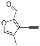 2-Furancarboxaldehyde, 3-ethynyl-4-methyl-(9ci) Structure,441016-49-5Structure