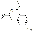 Benzeneacetic acid, 2-ethoxy-5-hydroxy-, methyl ester (9ci) Structure,441356-31-6Structure