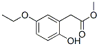 Benzeneacetic acid, 5-ethoxy-2-hydroxy-, methyl ester (9ci) Structure,441356-60-1Structure