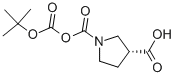 (R)-1-Boc-pyrrolidine-3-carboxylic acid methyl ester Structure,441717-40-4Structure