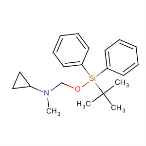 1-({[T-butyl(diphenyl)silyl]oxy}methyl)-n-methylcyclopropaneamine Structure,441784-99-2Structure