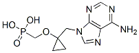 P-[[[1-[(6-amino-9H-purin-9-yl)methyl]cyclopropyl]oxy]methyl]-Phosphonic acid Structure,441785-21-3Structure