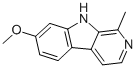 7-Methoxy-1-methyl-9h-pyrido[3,4-b]indole Structure,442-51-3Structure