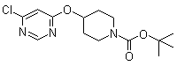 4-(6-Chloro-pyrimidin-4-yloxy)-piperidine-1-carboxylic acid tert-butyl ester Structure,442199-19-1Structure