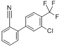 3-Chloro-4-trifluoromethyl-biphenyl-2-carbonitrile Structure,442670-46-4Structure