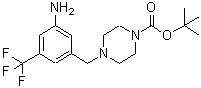 3-(4-Boc-piperazin-1-yl-methyl)-5-trifluoromethylaniline Structure,442846-59-5Structure