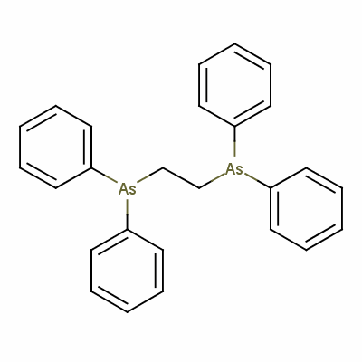 1,2-Bis(diphenylarsino)ethane Structure,4431-24-7Structure