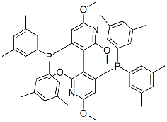 (S)-(-)-2,2,6,6-tetramethoxy-4,4-bis(di(3,5-xylyl)phosphino)-3,3-bipyridine Structure,443347-10-2Structure