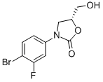 (5R)-3-(4-bromo-3-fluorophenyl)-5-hydroxymethyloxazolidin-2-one Structure,444335-16-4Structure