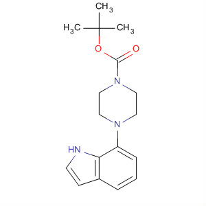 Tert-butyl 4-(1h-indol-7-yl)piperazine-1-carboxylate Structure,444620-75-1Structure